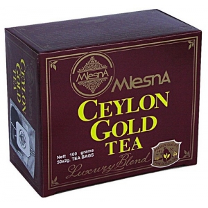 Чорний чай Mlesna Цейлон Голд в пакетиках арт. 02-013 100г
