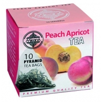 Чорний чай персик-абрикос в пакетиках арт. 02-089_persik 30г.